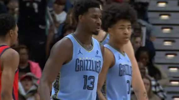 NBA - Jaren Jackson Jr guida Memphis a New Orleans, Morant si ferma nel finale