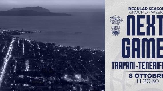 LIVE BCL - Trapani Shark vs La Laguna Tenerife: dove in TV, preview, diretta