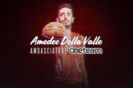 EuroLeague - Olimpia, Amedeo Della Valle ambasciatore One Team