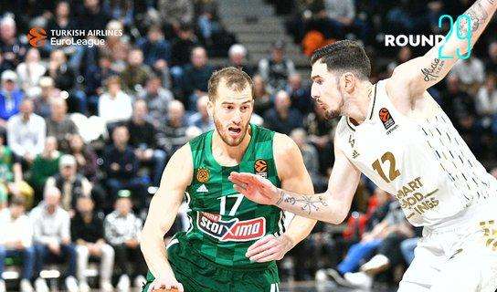 EuroLeague - Il Panathinaikos torna a vincere in trasferta espugnando l'Asvel