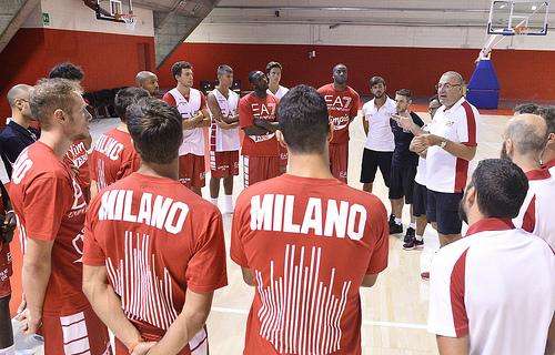Lega A - Olimpia Milano 2016/17: il primo allenamento!