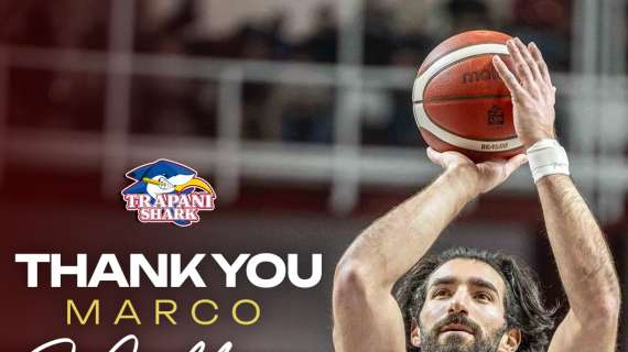 MERCATO LBA - Trapani Shark saluta il suo capitano Marco Mollura