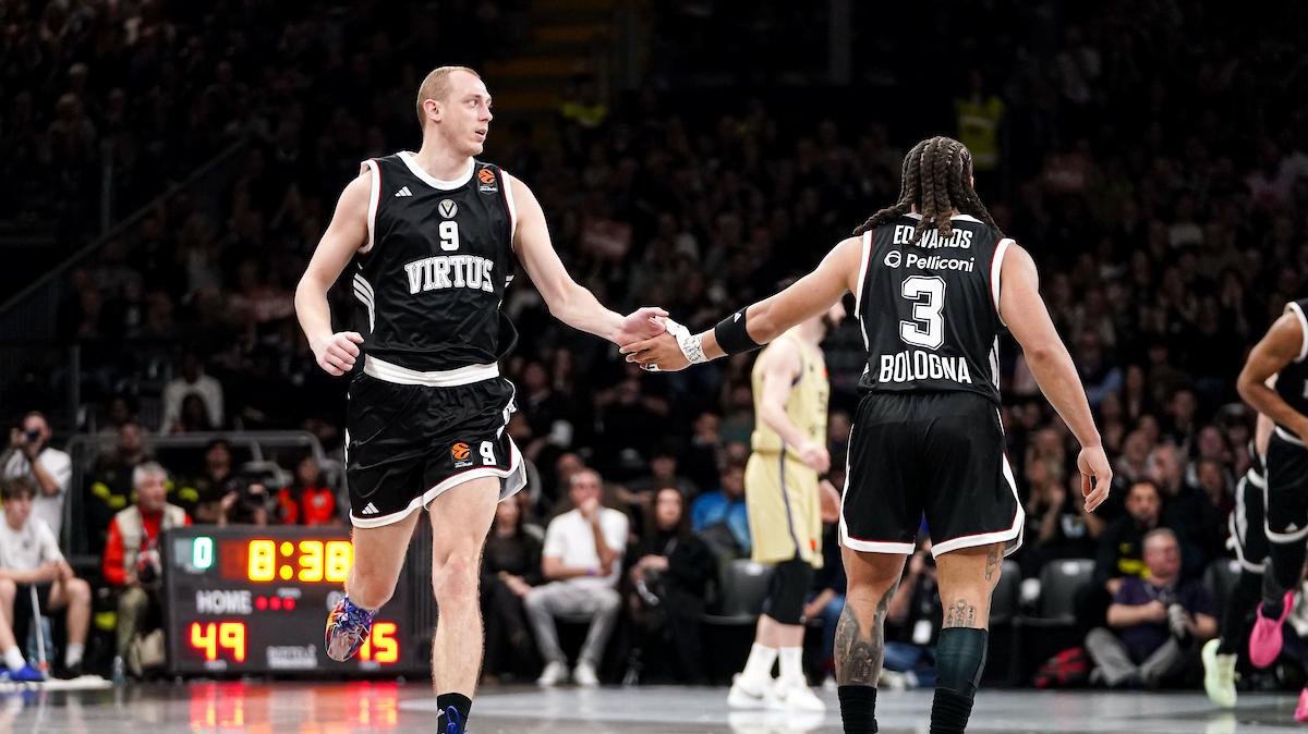 Virtus, cuore e sangue freddo: Edwards decisivo nel finale, piegato il Barcellona in Eurolega