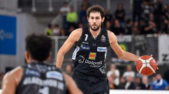 LBA - Trento, Davide Pascolo: «Concentrati e pronti per la sfida contro Roma: vogliamo far valere il fattore campo e la nostra pallacanestro»