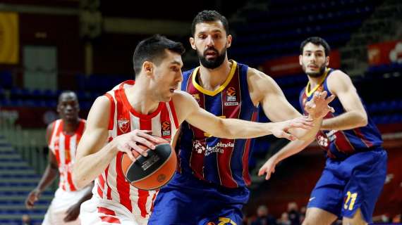 EuroLeague - La Stella Rossa Belgrado rimbalza sul bunker del Barcelona