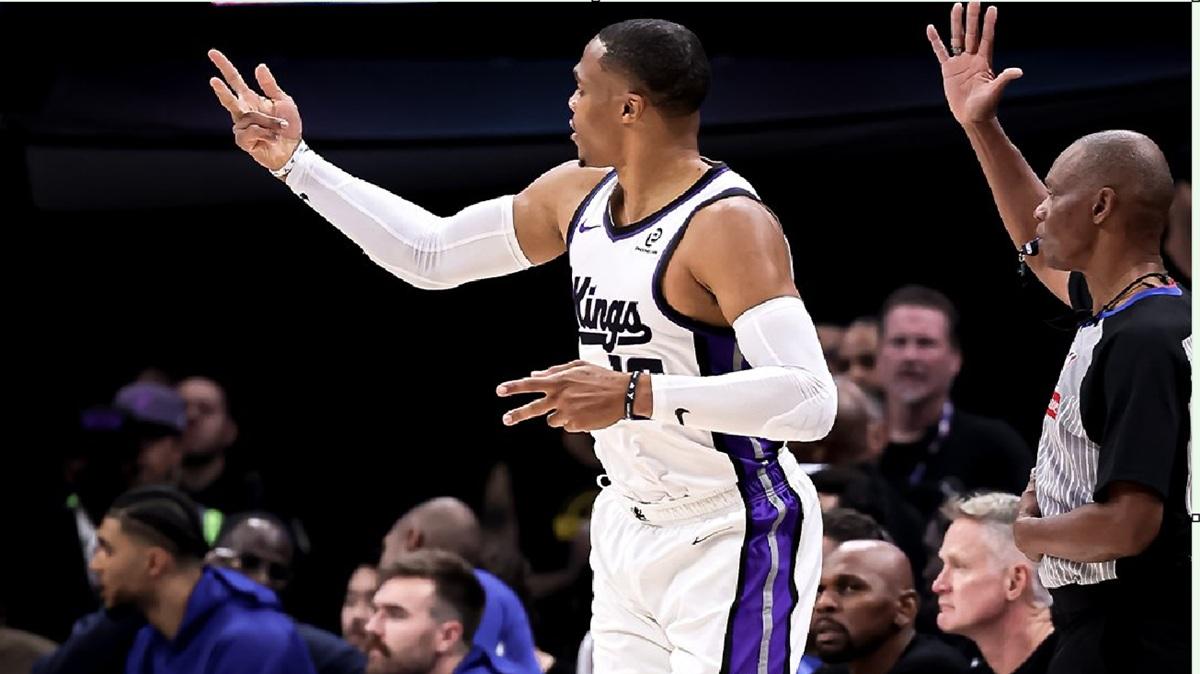 NBA – I Kings battono i giovani Warriors con un Westbrook da tripla doppia