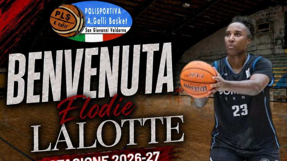 A2 F - La Polisportiva Galli ingaggia Elodie Lalotte