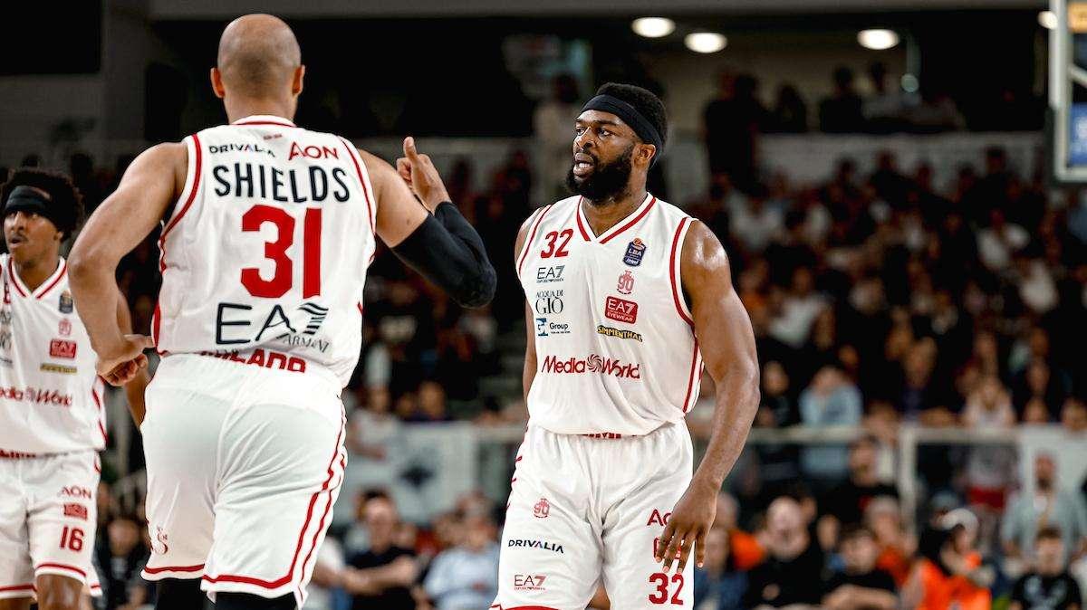 Olimpia Milano, le ultime: Josh Nebo recuperato, le scelte di Poeta sul turnover