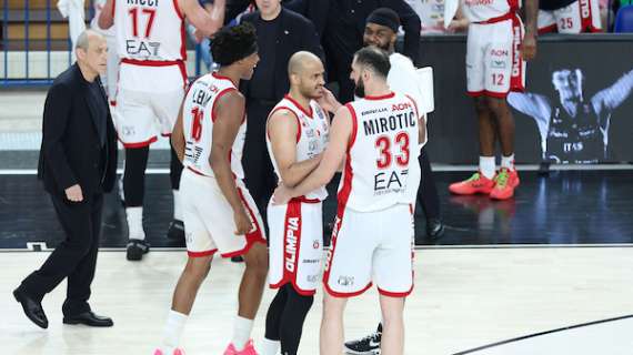 Olimpia Milano, le pagelle: Nebo domina e si fa male, LeDay e Flaccadori preziosi