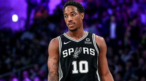 NBA - Spurs: estensione per DeMar DeRozan prima dell'inizio della stagione?