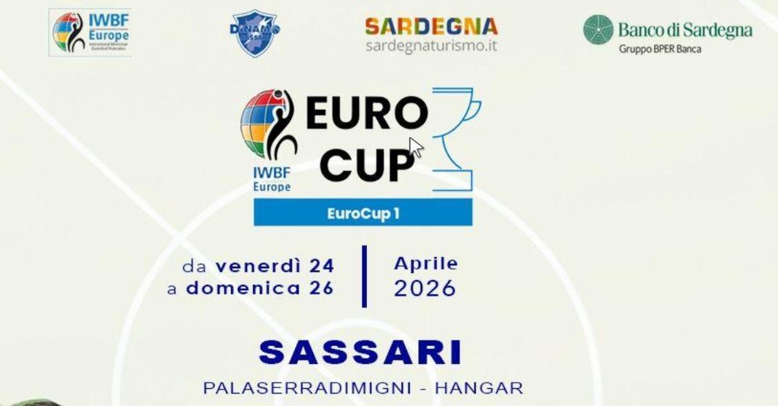 Basket in carrozzina: a Sassari si gioca l'Eurocup 1