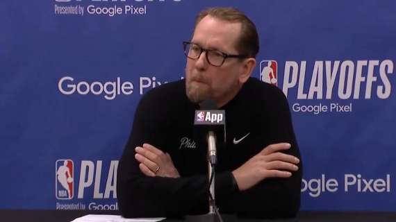 NBA - I Sixers presentano reclamo, Nurse "Cosa devo fare per avere l'attenzione degli arbitri?"