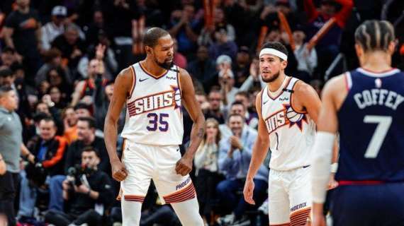 NBA - I Phoenix Suns tremano fino alla fine contro i Clippers