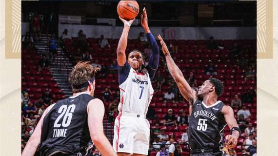 Summer League - Wizards, le giocate di Johnson e Sarr piegano Brooklyn