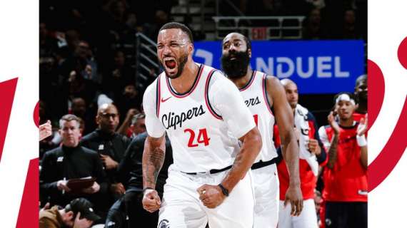 NBA - I Clippers si svegliano tardi ma vincono a New Orleans