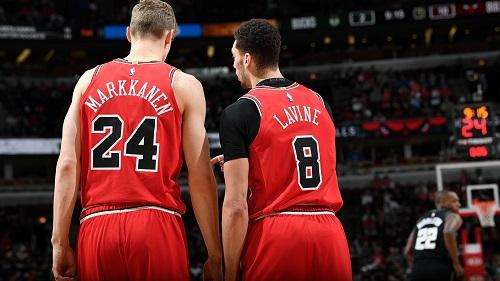 NBA - I fan dei Bulls chiedono di scambiare LaVine e Markkanen