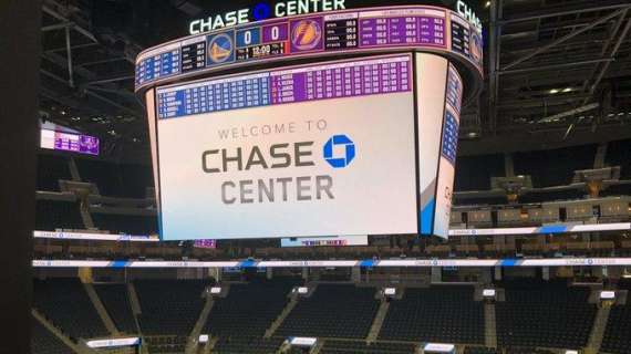 NBA - La stampa visita il nuovissimo Chase Center dei Golden State Warriors