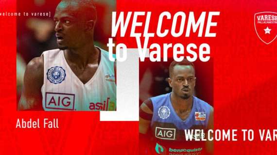 UFFICIALE LBA - Varese, tryout per Abdel Fall: contratto fino al 31 agosto con opzione