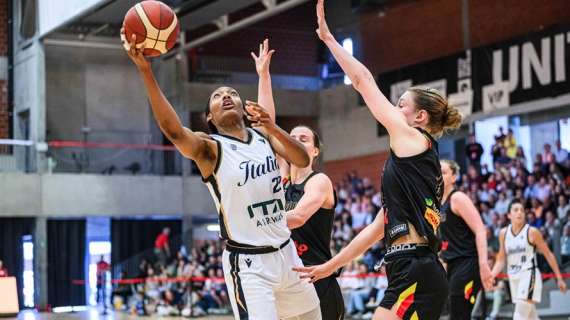 Italbasket Women - A Kortrijk, il Belgio vince la seconda amichevole