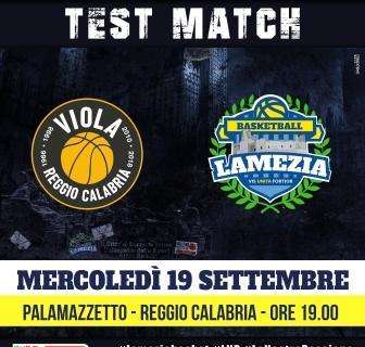 Serie B - Stasera l'amichevole tra Viola Reggio Calabria e Basket Lamezia
