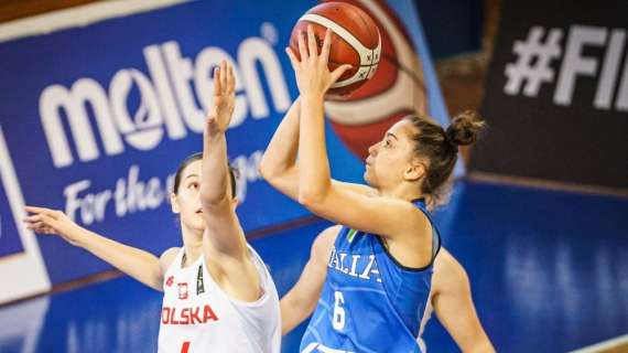 Europeo U18 F - Italbasket, Matilde Villa guida la vittoria sulla Polonia