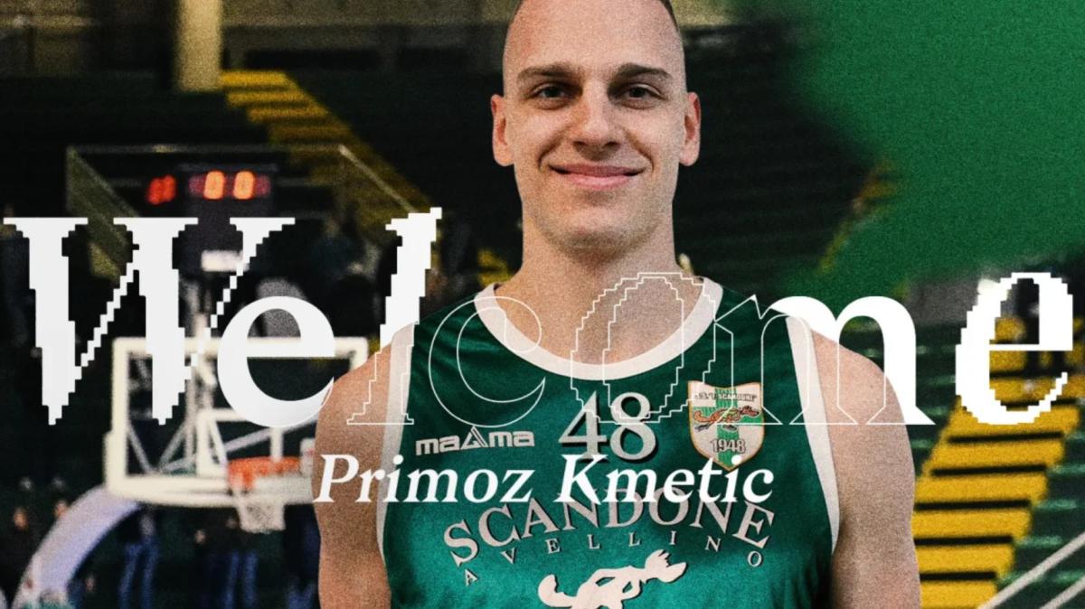 Serie B - Scandone Avellino annuncia l'ingaggio di Primoz Kmetic