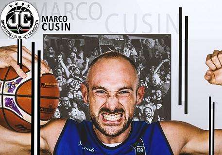 UFFICIALE A2 - Marco Cusin è un giocatore dello Sporting Club Juvecaserta