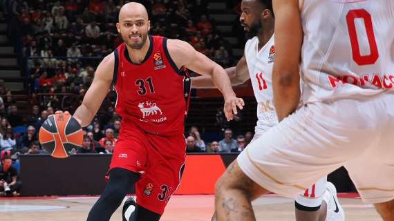 LIVE - L'Olimpia Milano supera l'ostacolo Monaco in volata