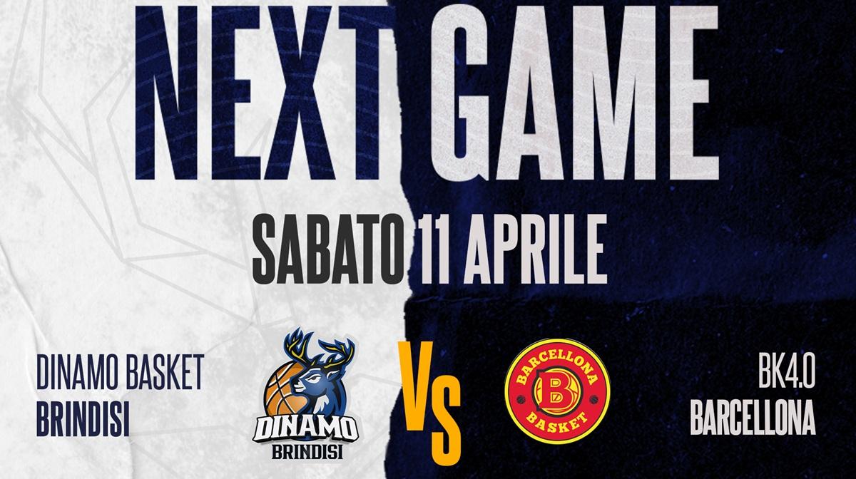 Serie B - La Dinamo Brindisi ospita il Barcellona al PalaZumbo