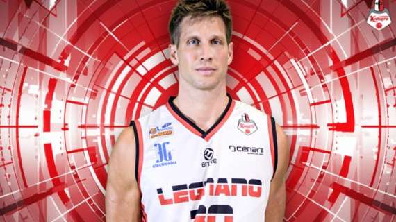 UFFICIALE B - Legnano Basket riparte da Nik Raivio