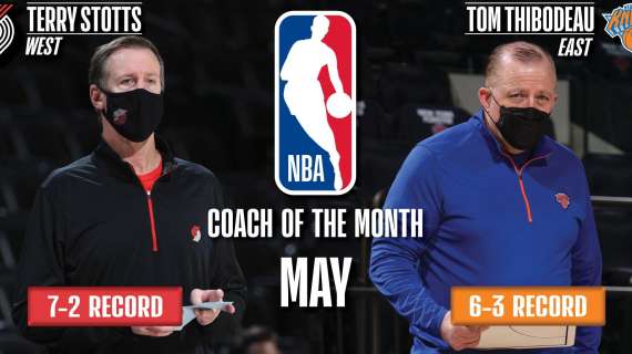 NBA - Coach di maggio: Terry Stotts e il grande ritorno di Tom Thibodeau