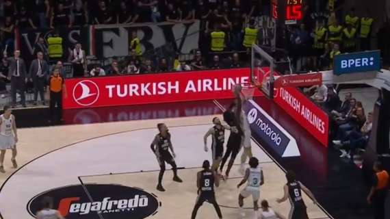 Virtus Bologna, la nota di EuroLeague: il canestro di Smailagic nel finale era buono