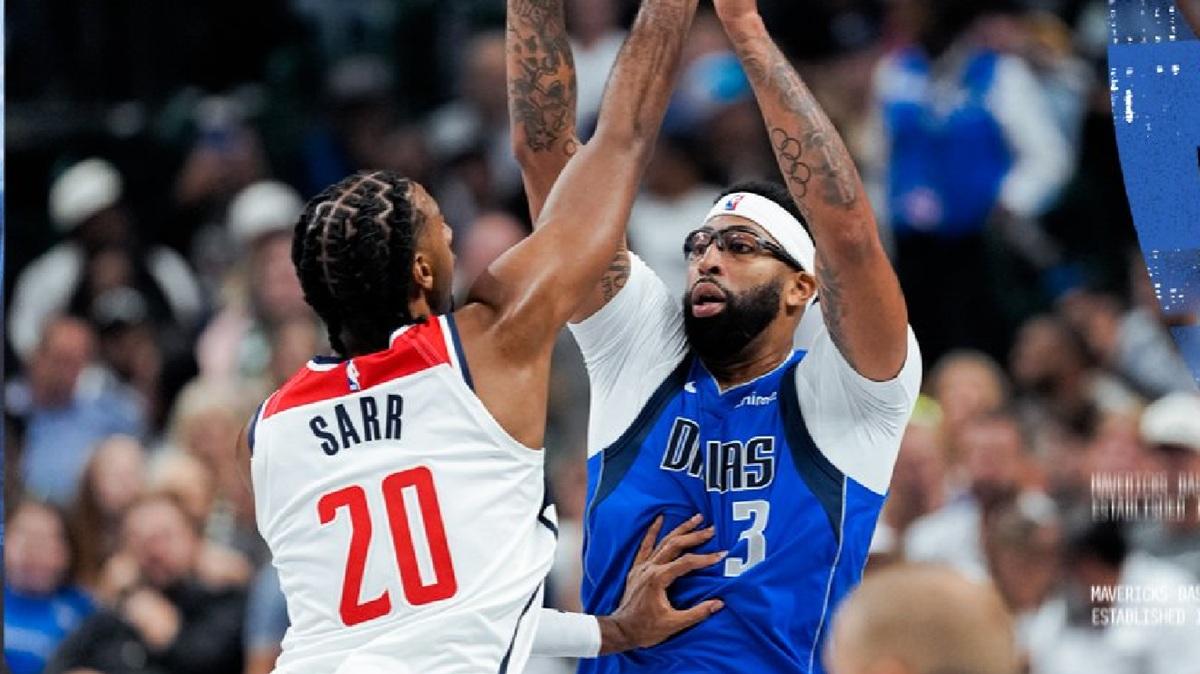 NBA - Anthony Davis rassicura i Mavericks dopo due sconfitte iniziali