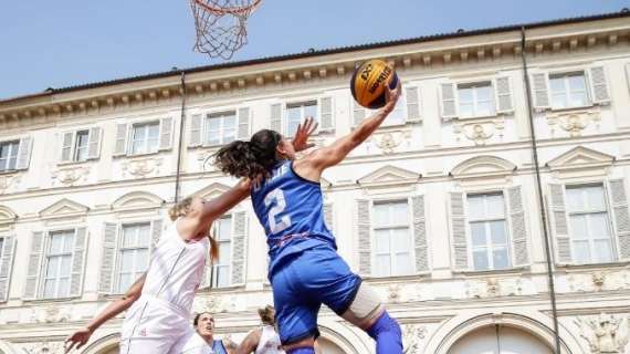 FIBA3x3 Women's Series a Torino: Italia seconda sconfitta dalla Francia