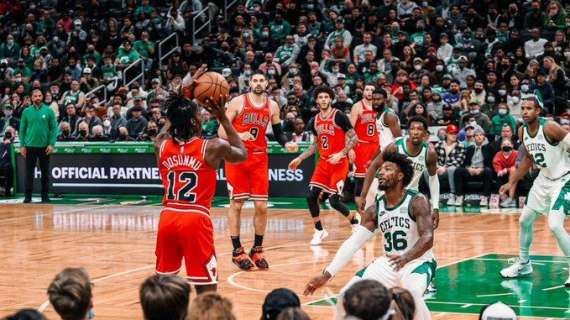NBA - I Boston Celtics crollano davanti ai Bulls nell'ultimo quarto