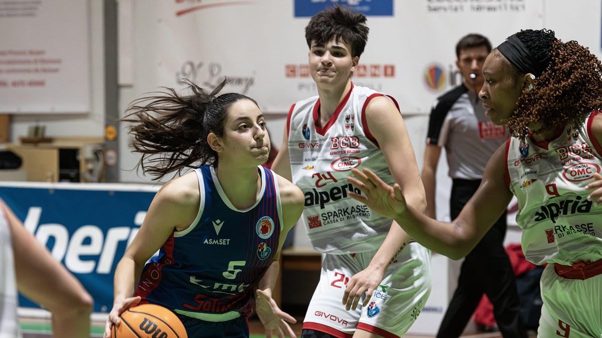 A2 F - Solmec Rhodigium Basket cade sul campo di Bolzano: prima sconfitta esterna