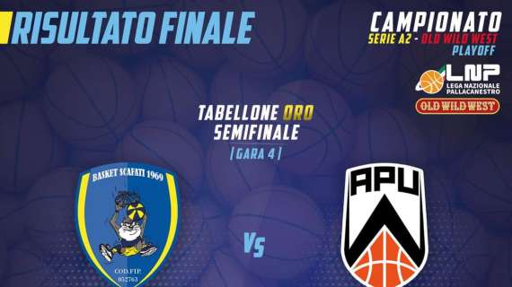 A2 Playoff - Scafati porta la serie a Gara 4: Udine battuta al supplementare