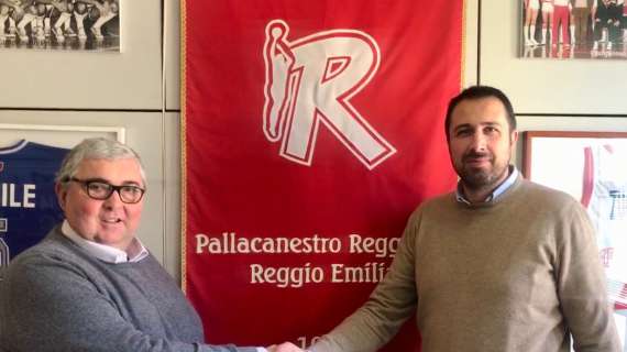 UFFICIALE A - Stefano Pillastrini il nuovo allenatore della Pallacanestro Reggiana