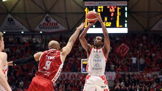 LIVE LBA - Christon e Rowan dicono 52: Pistoia con un secondo tempo da 66 punti si prende il match contro Varese