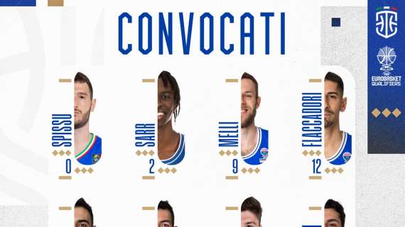 Italbasket, i 12 di Pozzecco contro l'Islanda: fuori Alviti e Severini