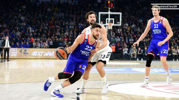 EuroLeague - Micic la stampa sul ferro, il Real Madrid vince in casa dell'Anadolu Efes