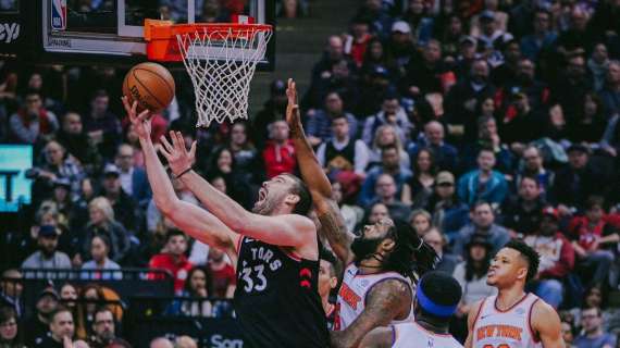 NBA - Toronto se la prende comoda contro i Knicks ma perde Lowry