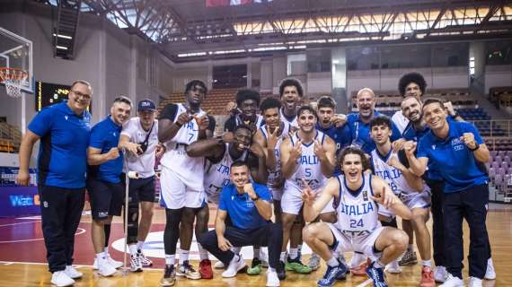 Italbasket U20, per l'oro agli Europei sarà sfida alla Lituania
