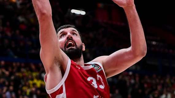 Olimpia Milano, i 12 di Messina: ci sono Nikola Mirotic e Armoni Brooks 