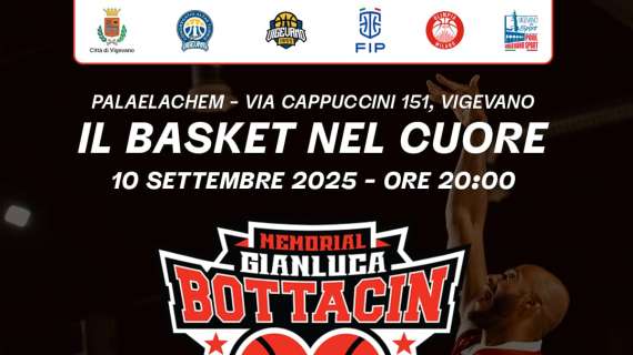 Vigevano, Memorial Bottacin: EA7 Emporio Armani vs Bertram Derthona  