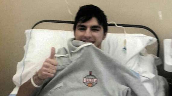 Chieti: operato con successo Marco Clemente
