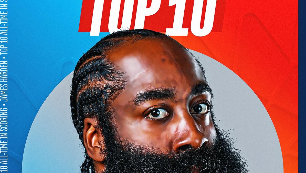 James Harden entra nella Top Ten dei marcatori All-Time della NBA