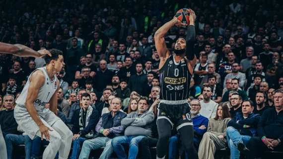 Il Partizan Belgrado non si ferma e batte anche il Paris Basketball