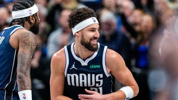 NBA - I Mavericks di Klay Thompson sempre in alto senza Doncic e Irving