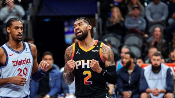 NBA - I Wizards sono vivaci, ma Richards e i Suns dominano